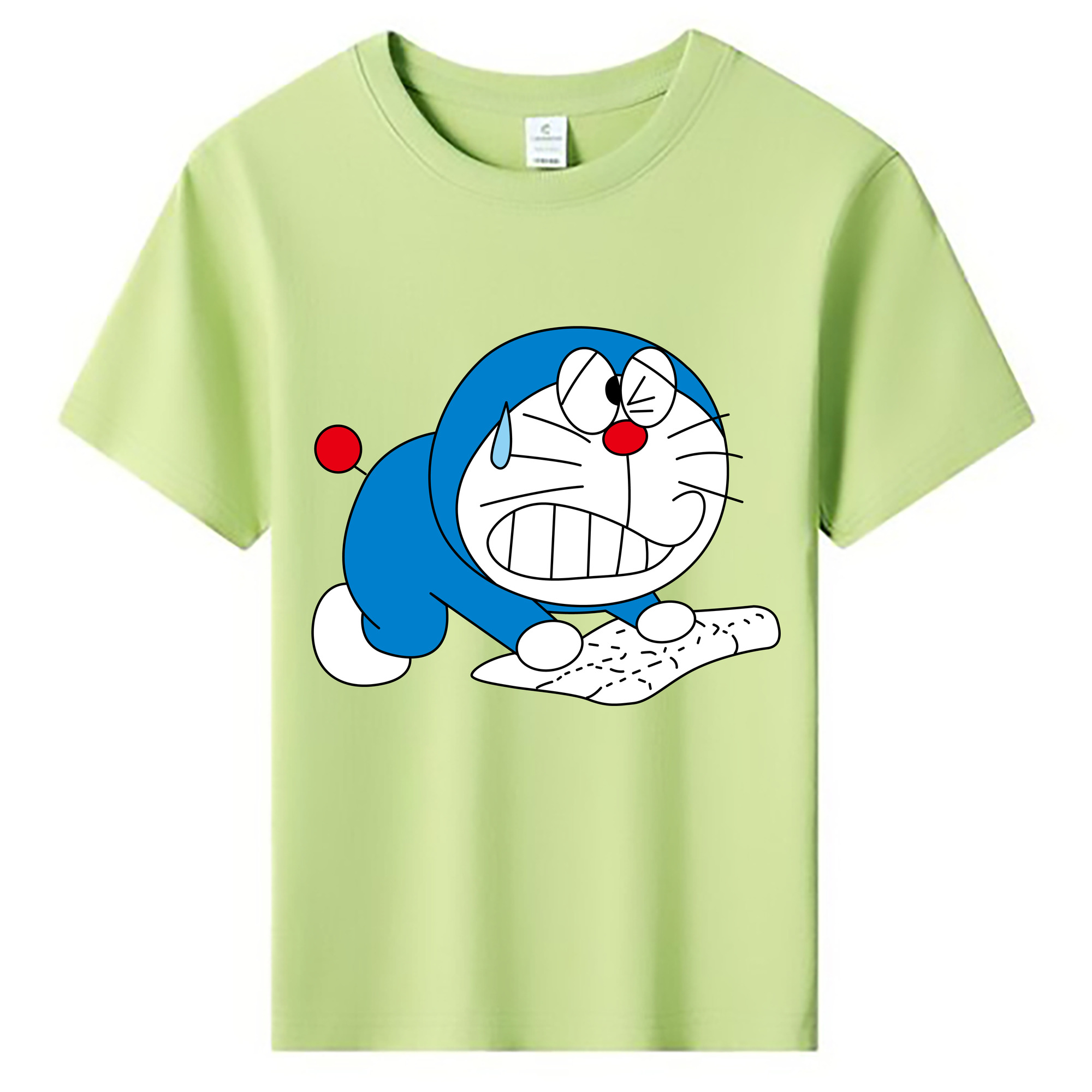 （画像用） ドラえもん Doraemon 綿100％キッズTシャツ（フロントプリント）